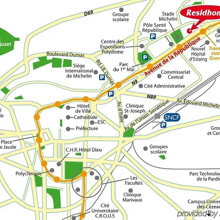 Residhome Ferrand Gergovia Lejlighedshotel Clermont-Ferrand